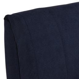 Reuben 120cm Sofa Bed Bed, Blue Fabric - Barker & Stonehouse - thumbnail 2