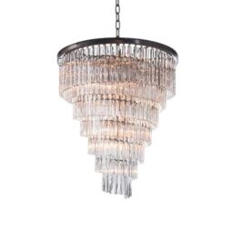 Timothy Oulton Paradise Spiral Medium Pendant Light Metal - Barker & Stonehouse