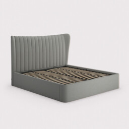 Tempur Horton Ottoman 150X200Cm Bed, Grey Fabric - King - Barker & Stonehouse