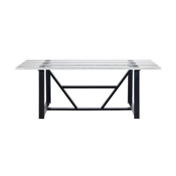 Timothy Oulton Iceberg Dining Table 213cm, Neutral Glass - W213cm - Barker & Stonehouse - thumbnail 3