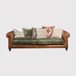 Tetrad Constable Midi Sofa, Brown Leather - Barker & Stonehouse - thumbnail 2