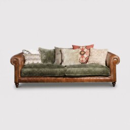 Tetrad Constable Midi Sofa, Brown Leather - Barker & Stonehouse