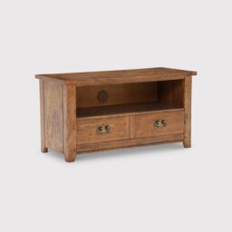 New Frontier Plasma Tv Stand, Mango Wood - Barker & Stonehouse
