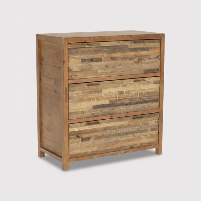 Charlie 3 Drawer Chest Cabinet, Wood - Barker & Stonehouse - image 1