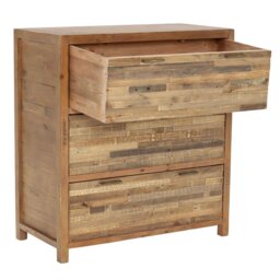 Charlie 3 Drawer Chest Cabinet, Wood - Barker & Stonehouse - thumbnail 4