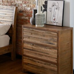 Charlie 3 Drawer Chest Cabinet, Wood - Barker & Stonehouse - thumbnail 2