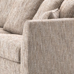Eichholtz Taylor Mademoiselle Sofa Beige, Neutral Fabric - Barker & Stonehouse - thumbnail 4
