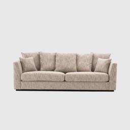 Eichholtz Taylor Mademoiselle Sofa Beige, Neutral Fabric - Barker & Stonehouse - thumbnail 1