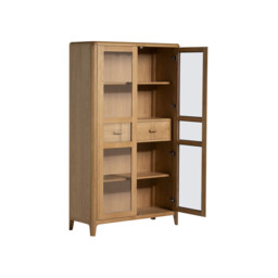 G Plan Maddison Display Cabinet, Neutral Oak - Barker & Stonehouse - thumbnail 3