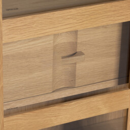 G Plan Maddison Display Cabinet, Neutral Oak - Barker & Stonehouse - thumbnail 5
