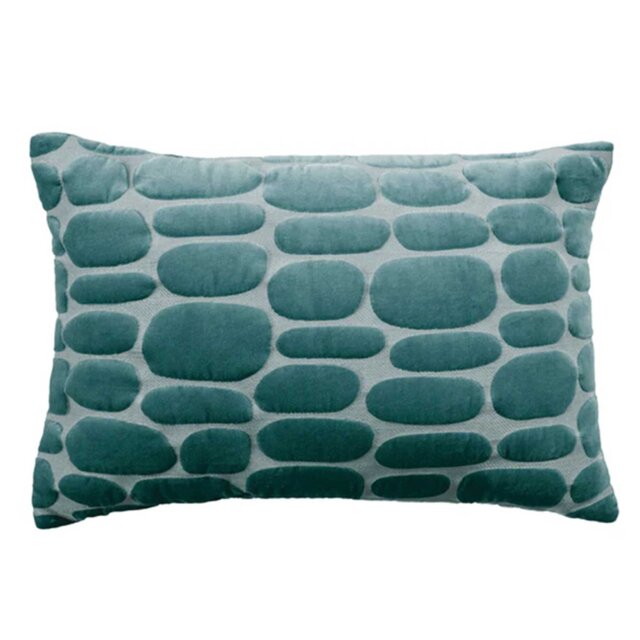 Blue Pebble Cushion, Square Polyester - Barker & Stonehouse - image 1