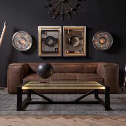 Timothy Oulton Iceberg Coffee Table 155x100cm, Neutral Glass - Barker & Stonehouse - thumbnail 2