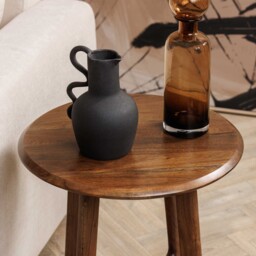 Cresta Side Table, Acacia Wood - Barker & Stonehouse - thumbnail 4