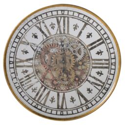 Vintage Cogs Clock Metal - Barker & Stonehouse