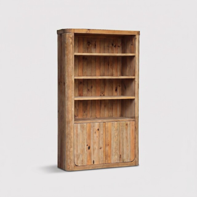 Sylvan Bookcase 120x45x200cm, Pine Wood - Barker & Stonehouse - image 1