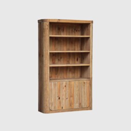 Sylvan Bookcase 120x45x200cm, Pine Wood - Barker & Stonehouse - thumbnail 2