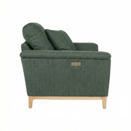 Ercol Sandford Snuggler Sofa, Green Fabric - Barker & Stonehouse - thumbnail 3