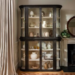 Sorrel Display Cabinet 159.5x50x234cm, Brown Oak - Barker & Stonehouse - thumbnail 2
