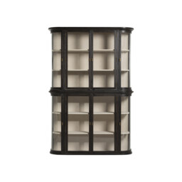 Sorrel Display Cabinet 159.5x50x234cm, Brown Oak - Barker & Stonehouse - thumbnail 3