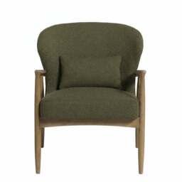 Pinter Armchair, Green Boucle - Barker & Stonehouse - thumbnail 3