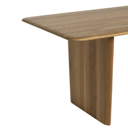 Ludwick Dining Table 200CM, Brown Oak - Barker & Stonehouse - thumbnail 3