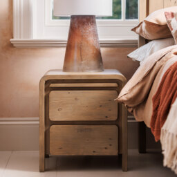Tosca 2 Drawer Bedside Cabinet, Wood - Barker & Stonehouse - thumbnail 2