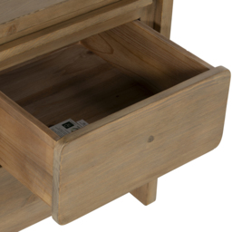 Tosca 2 Drawer Bedside Cabinet, Wood - Barker & Stonehouse - thumbnail 5