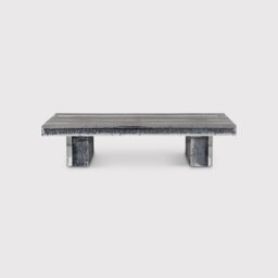 Timothy Oulton Glacier Coffee Table, Black Wood - Barker & Stonehouse