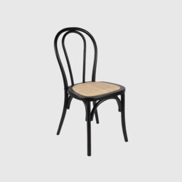 Bourges Dining Chair 43x54x90cm, Black Rattan - Barker & Stonehouse - thumbnail 2