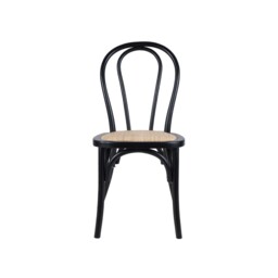 Bourges Dining Chair 43x54x90cm, Black Rattan - Barker & Stonehouse - thumbnail 4