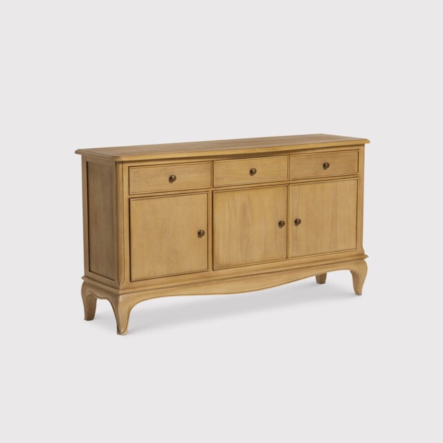 Loire 3 Door 3 Drawer Sideboard, Mindi Wood - Barker & Stonehouse - image 1