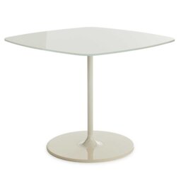 Kartell Thierry Side Table 50x50x40 White Glass - Barker & Stonehouse - thumbnail 3