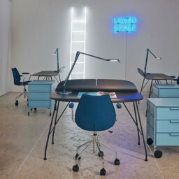 Kartell Earl Of Wood Desk, Black - Barker & Stonehouse - thumbnail 2