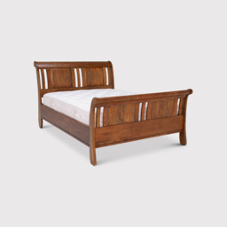 New Frontier 150cm Sleigh Bed, Wood - King - Barker & Stonehouse - thumbnail 4