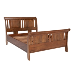 New Frontier 150cm Sleigh Bed, Wood - King - Barker & Stonehouse - thumbnail 6