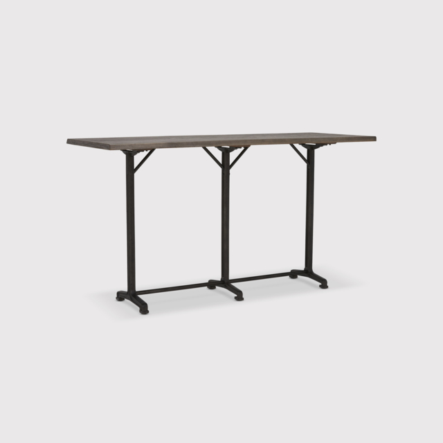 Tennyson Bar Table 200x80cm, Brown Oak - Barker & Stonehouse - image 1