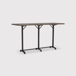 Tennyson Bar Table 200x80cm, Brown Oak - Barker & Stonehouse - thumbnail 1
