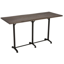Tennyson Bar Table 200x80cm, Brown Oak - Barker & Stonehouse - thumbnail 4