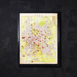 Timothy Oulton Maps Rome Art Wood - Barker & Stonehouse - thumbnail 2
