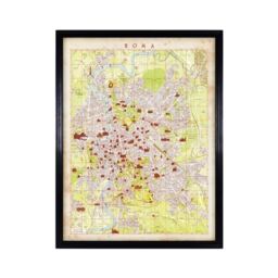 Timothy Oulton Maps Rome Art Wood - Barker & Stonehouse