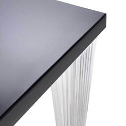 Kartell Top Table, Black Glass - Barker & Stonehouse - thumbnail 3