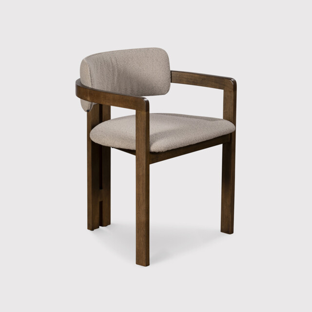 Kemi Arm Armchair, Neutral Fabric - Barker & Stonehouse - image 1