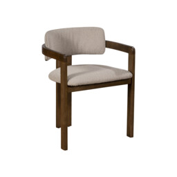 Kemi Arm Armchair, Neutral Fabric - Barker & Stonehouse - thumbnail 4