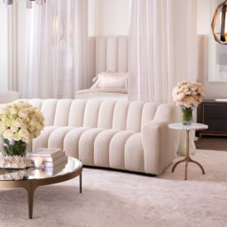 Eichholtz Liam Carpet Silver Sand Viscose Linen 300x400cm Rug, Square Viscose Blend - Barker & Stonehouse - thumbnail 2