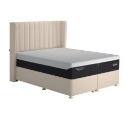 Tempur Suffolk King Slim Disc Static Divan Bed, Neutral Fabric - Barker & Stonehouse - thumbnail 4