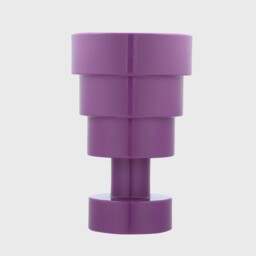 Kartell Calice Vase 30X30X48 Violet, Purple Plastic - Barker & Stonehouse