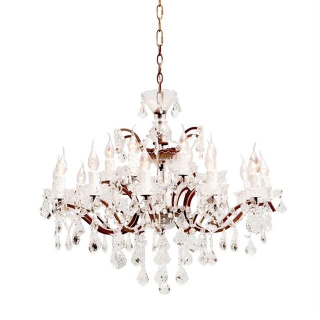 Timothy Oulton Crystal Medium Chandelier Metal - Barker & Stonehouse - image 1