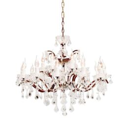 Timothy Oulton Crystal Medium Chandelier Metal - Barker & Stonehouse - thumbnail 2