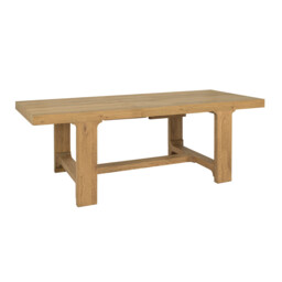 Wade 184Cm-260Cm Extending Dining Table, Neutral Wood - Barker & Stonehouse - thumbnail 4
