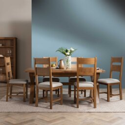 Raithwaite Dining Chair 44.5X52X105Cm, Neutral Oak - Barker & Stonehouse - thumbnail 3